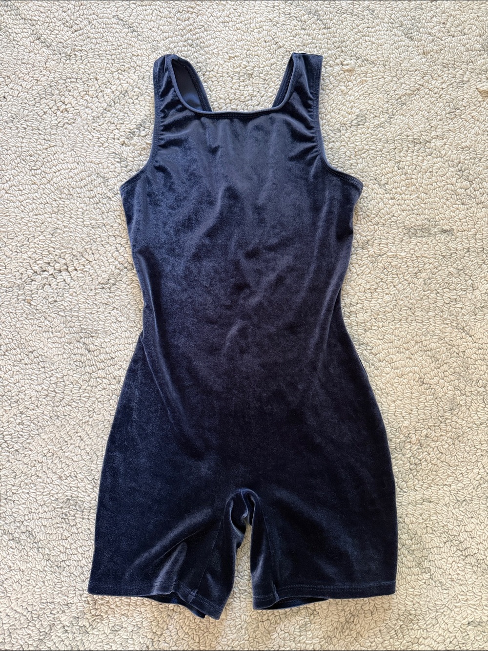 Girls Danskin Blue Velvet Leotard